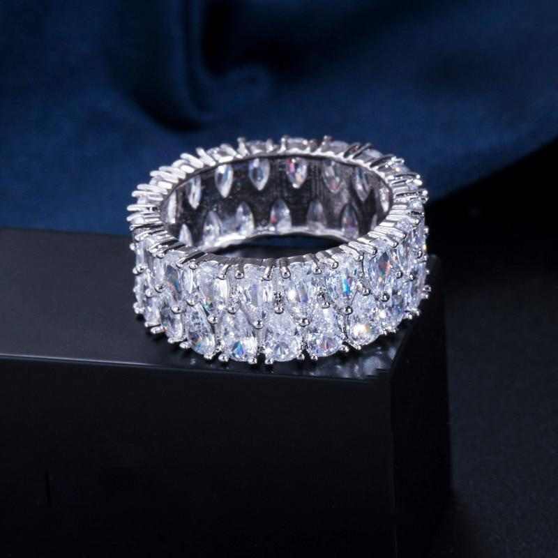 Luxury Dangle Drop Zircon Jewelry Set - HER'S