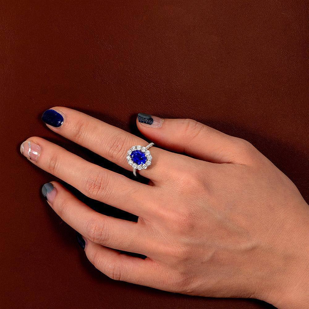 Oval Sapphire Ring - HERS