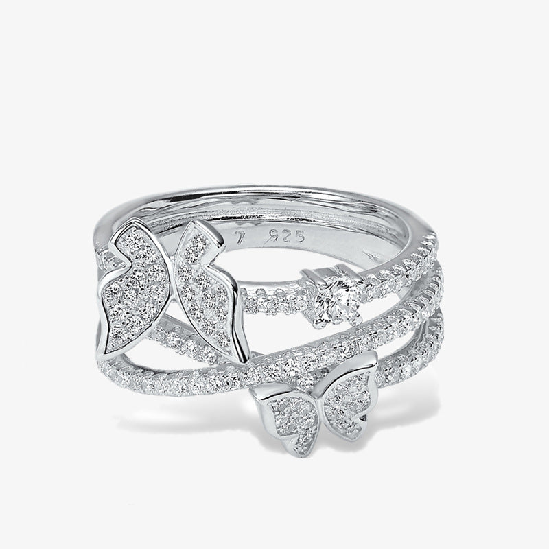 Butterfly Multi-layered Ring - HERS