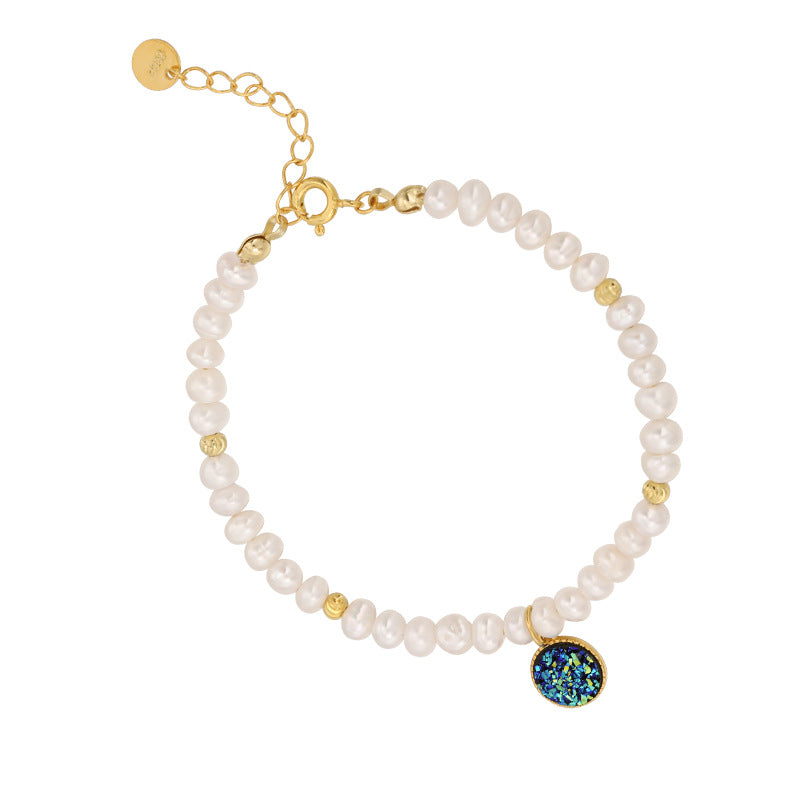 Baroque Pearl Charm Bracelet - HERS