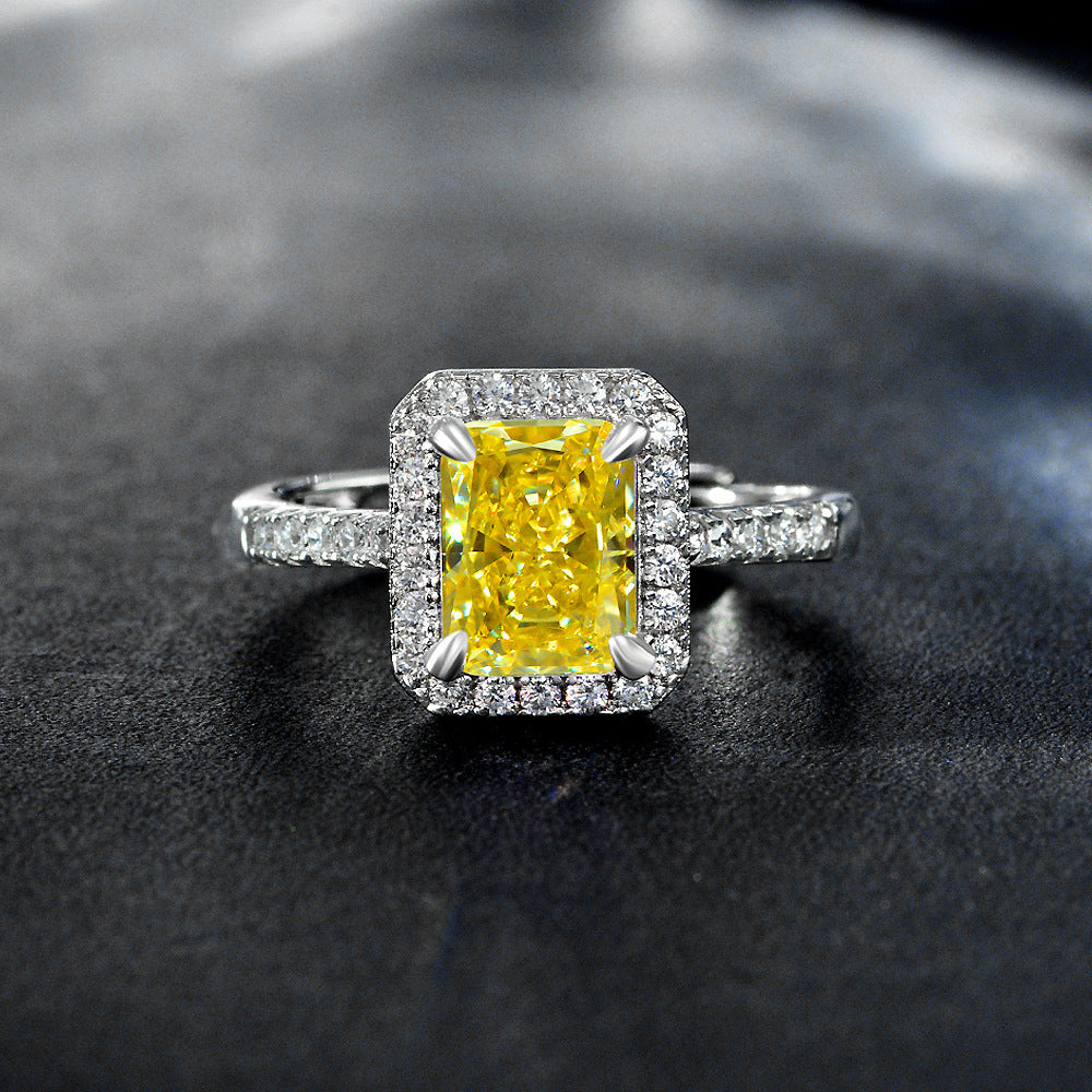 Yellow Diamond Wedding Ring