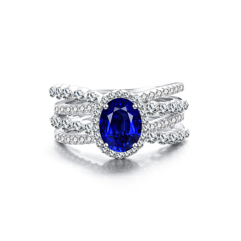 Vintage Sapphire Band Ring