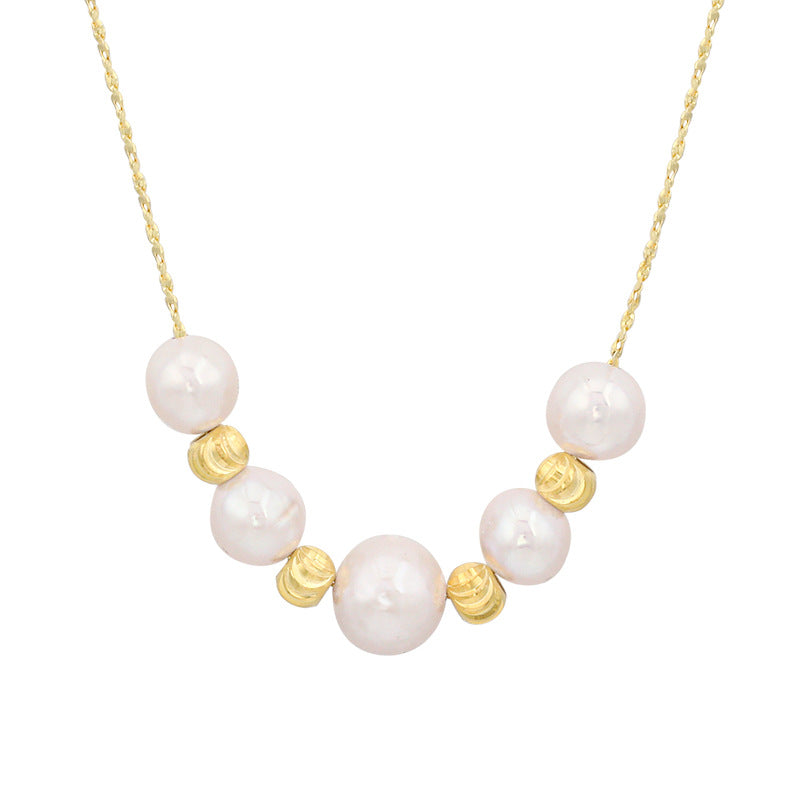 Pearl Charm Necklace - HERS