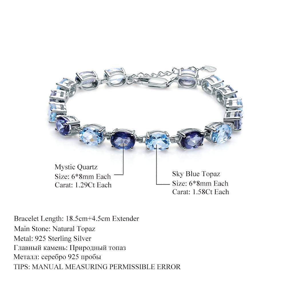 London Blue Topaz Bracelet - HERS