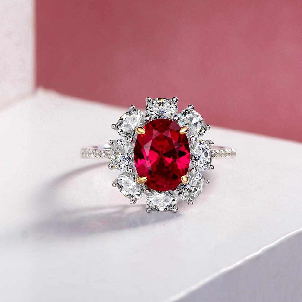 Ruby Diamond Ring - HER'S