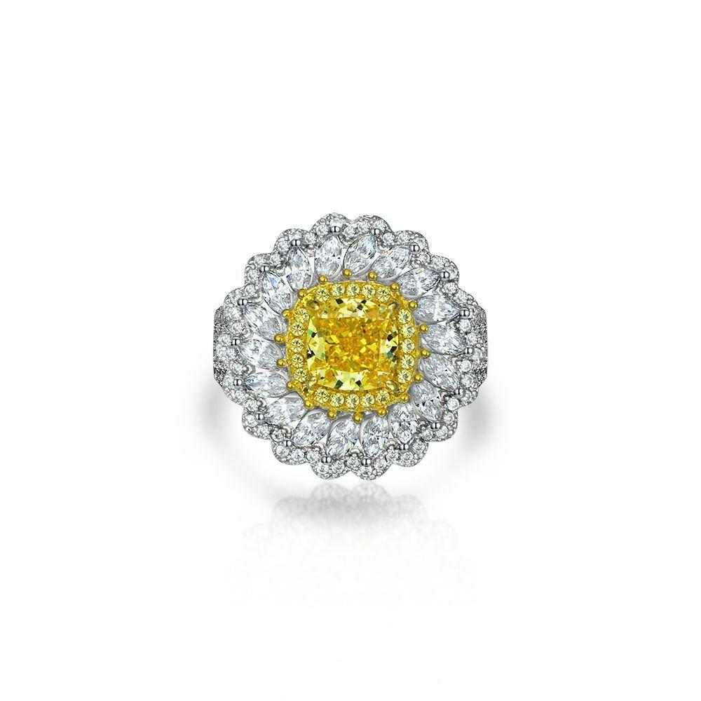 Fancy Yellow Diamond Ring - HERS