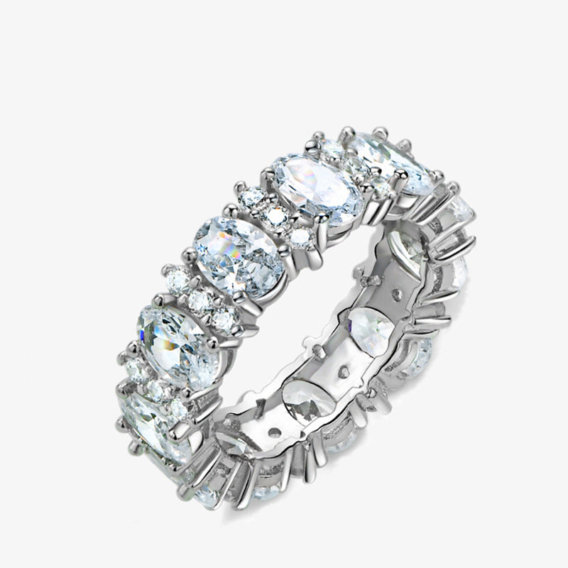 Oval Eternity Band - HERS