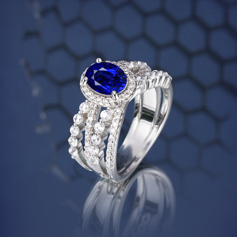 Vintage Sapphire Band Ring