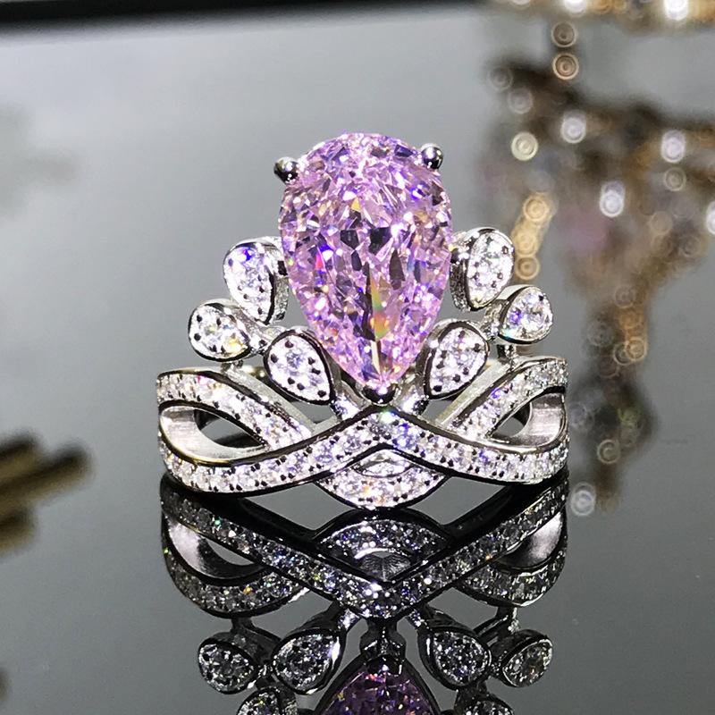 Vintage Palace Princess Diamond Ring - HER'S
