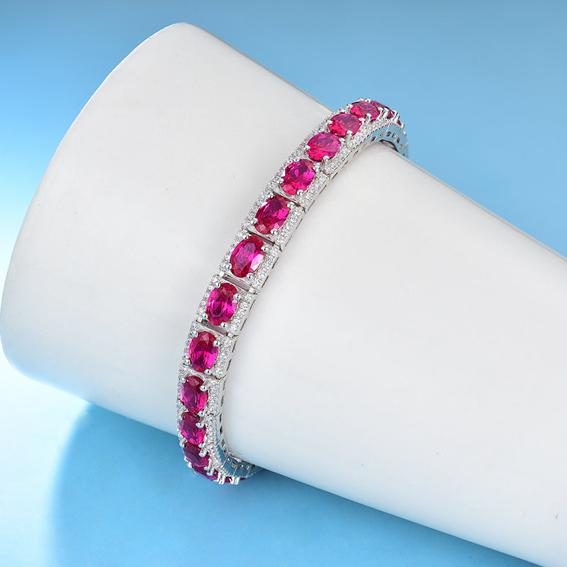 Ruby Stone Bracelet