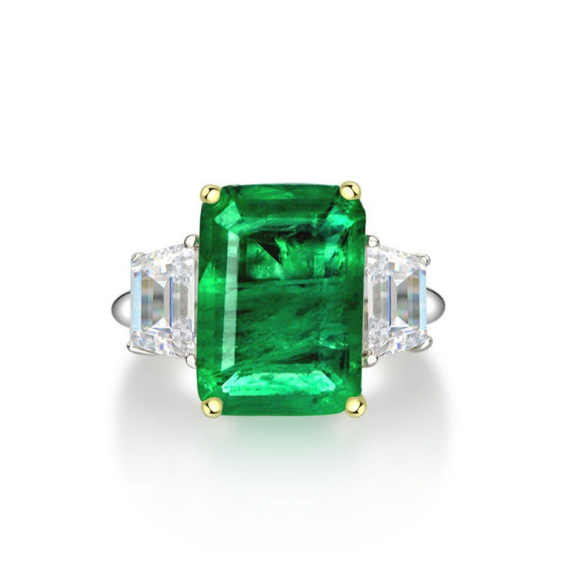 Emerald Baguette Ring - HERS