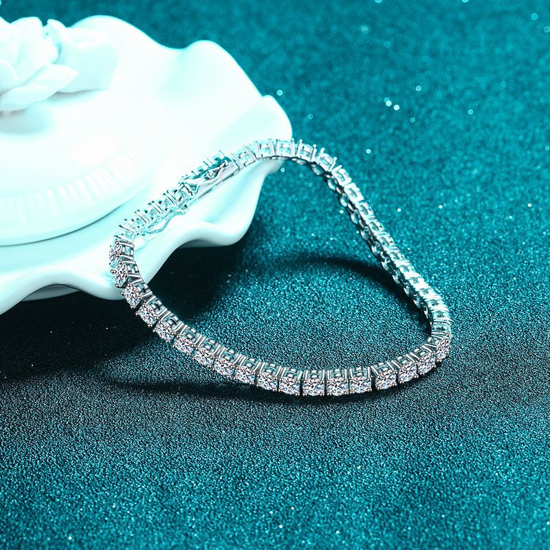 Moissanite Diamond Tennis Bracelet - HERS