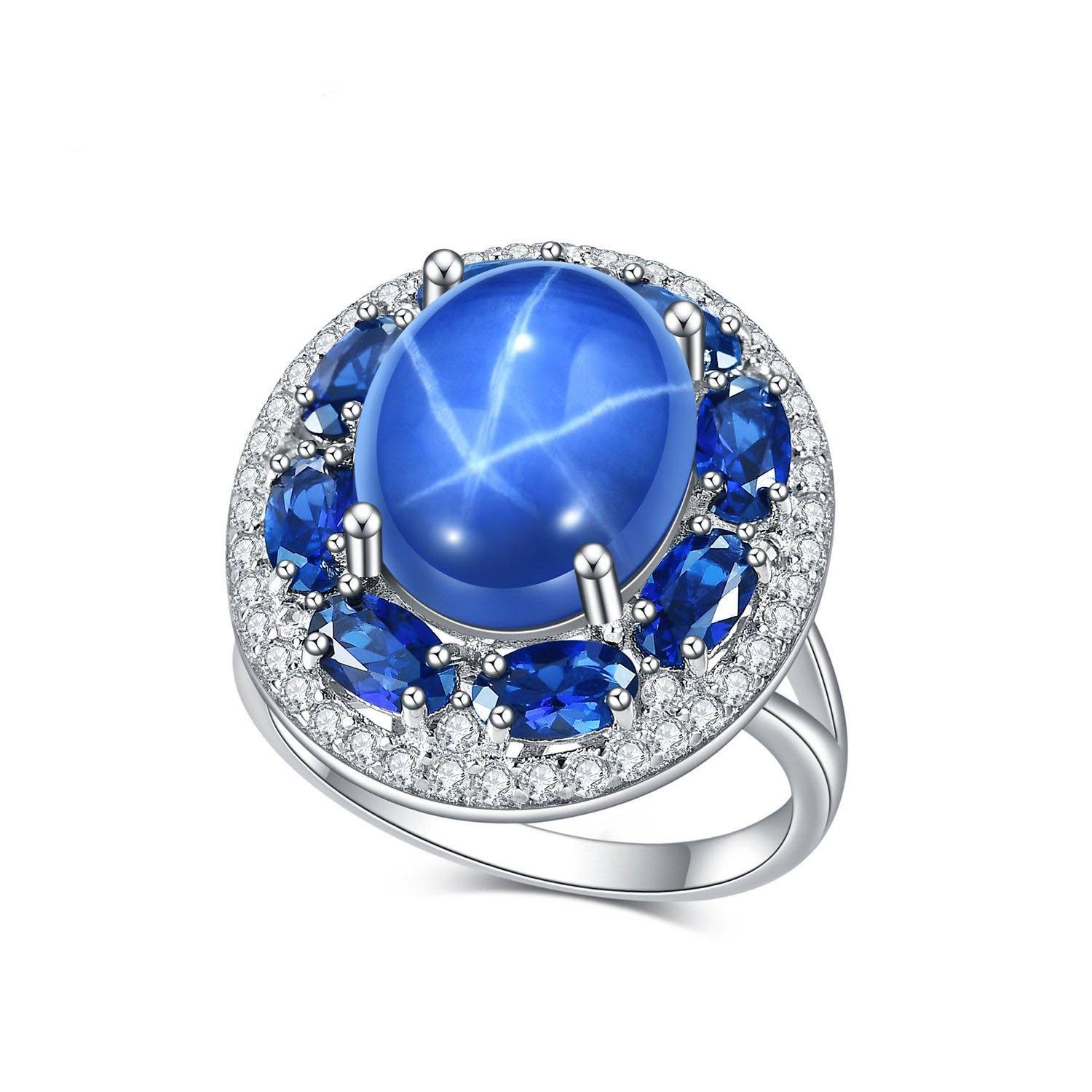 Vintage Star Sapphire Ring - HER'S