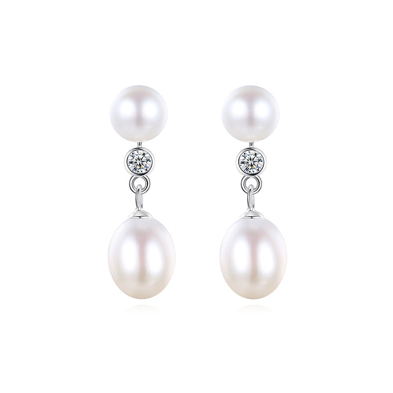 Drop Pearl Earrings - HERS