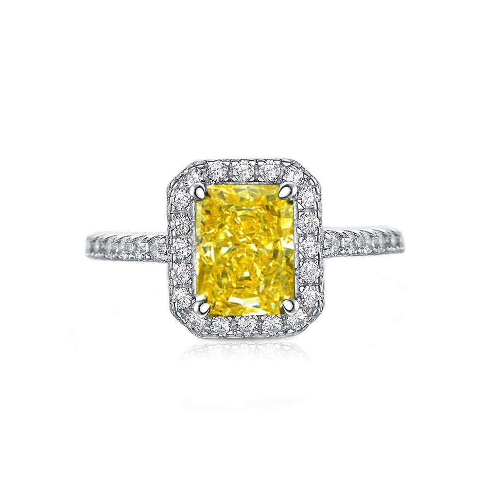 Yellow Diamond Wedding Ring