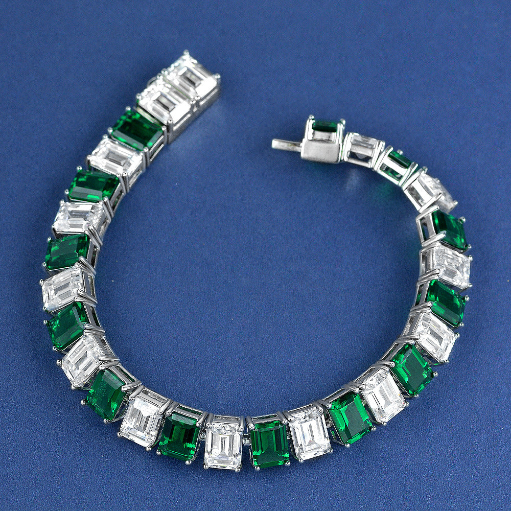 Emerald Diamond Bracelet - HERS