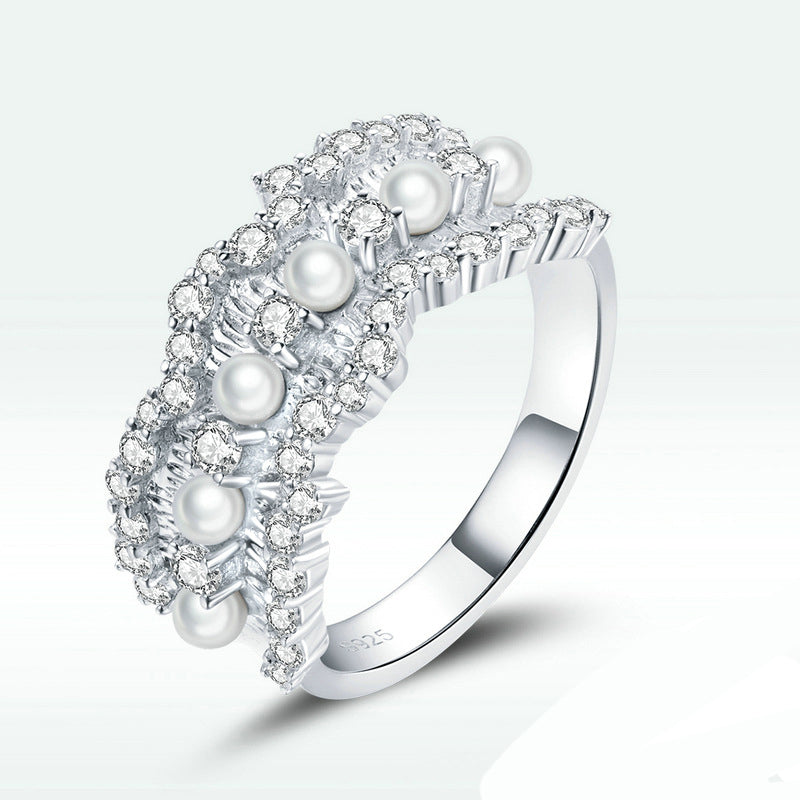 Pearl Band Ring - HERS