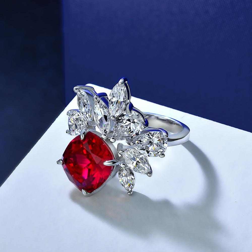 Ruby and Diamond Ring Rebrum - HER'S