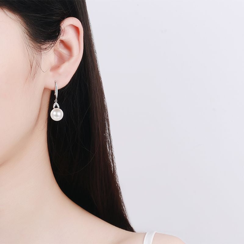 Pearl Earrings Real - HERS