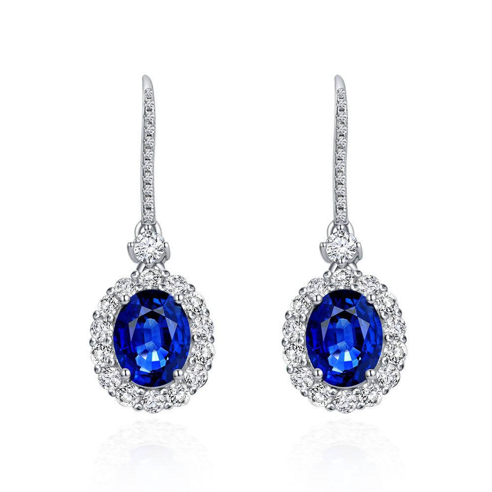 Sapphire Bridal Jewelry Sets