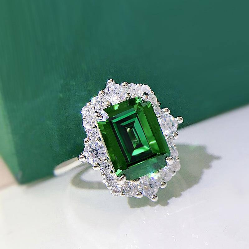 Vintage Emerald Engagement Ring - HER'S