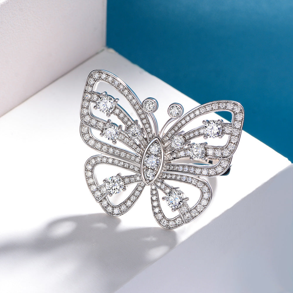 Butterfly Diamond Ring - HERS