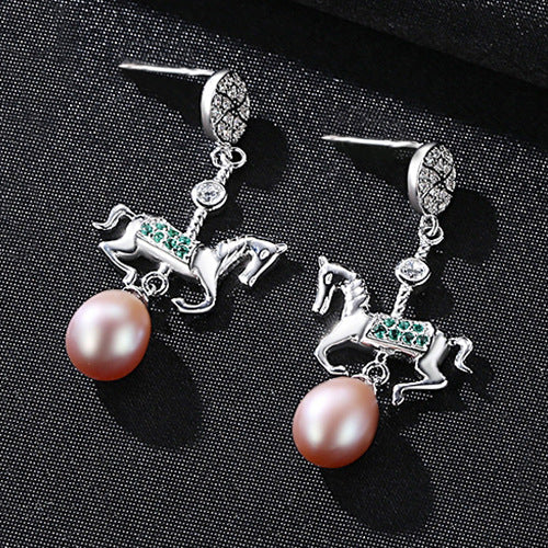 Pearl Bridal Earrings - HERS