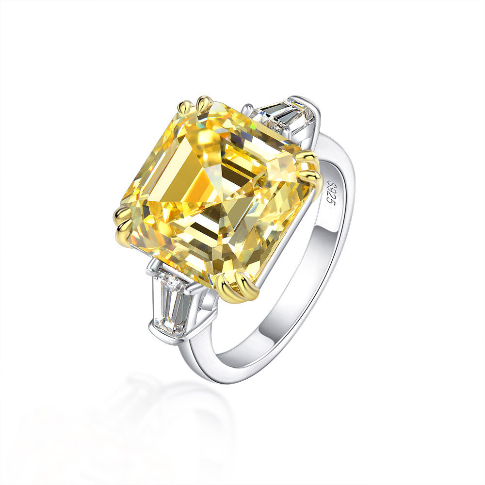 3 Carat Yellow Diamond Ring - HERS