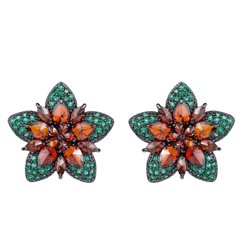 Flower Stud Earrings - HERS
