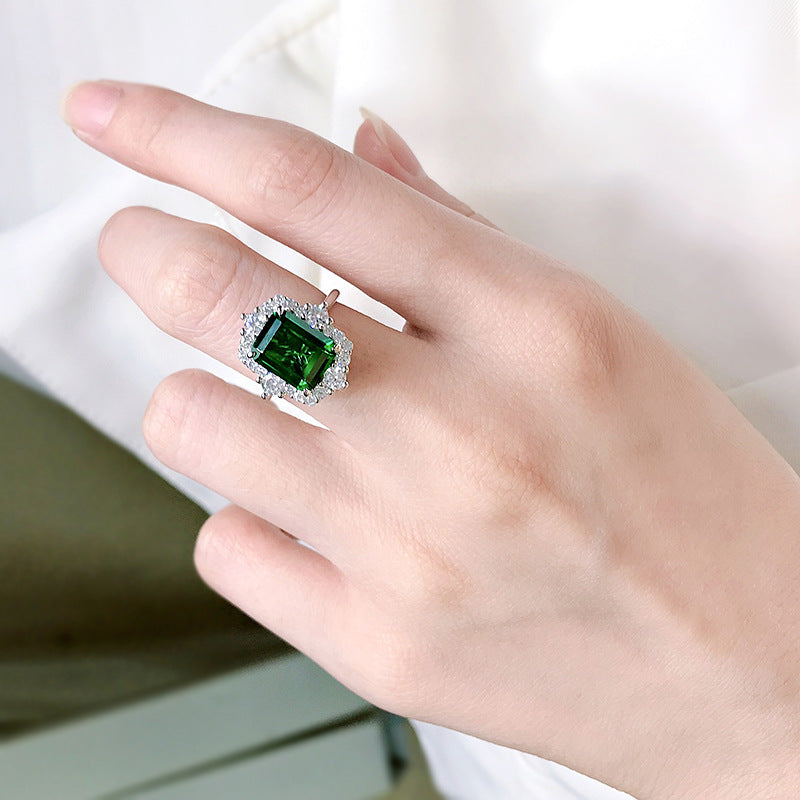 Art Deco Emerald Ring - HERS