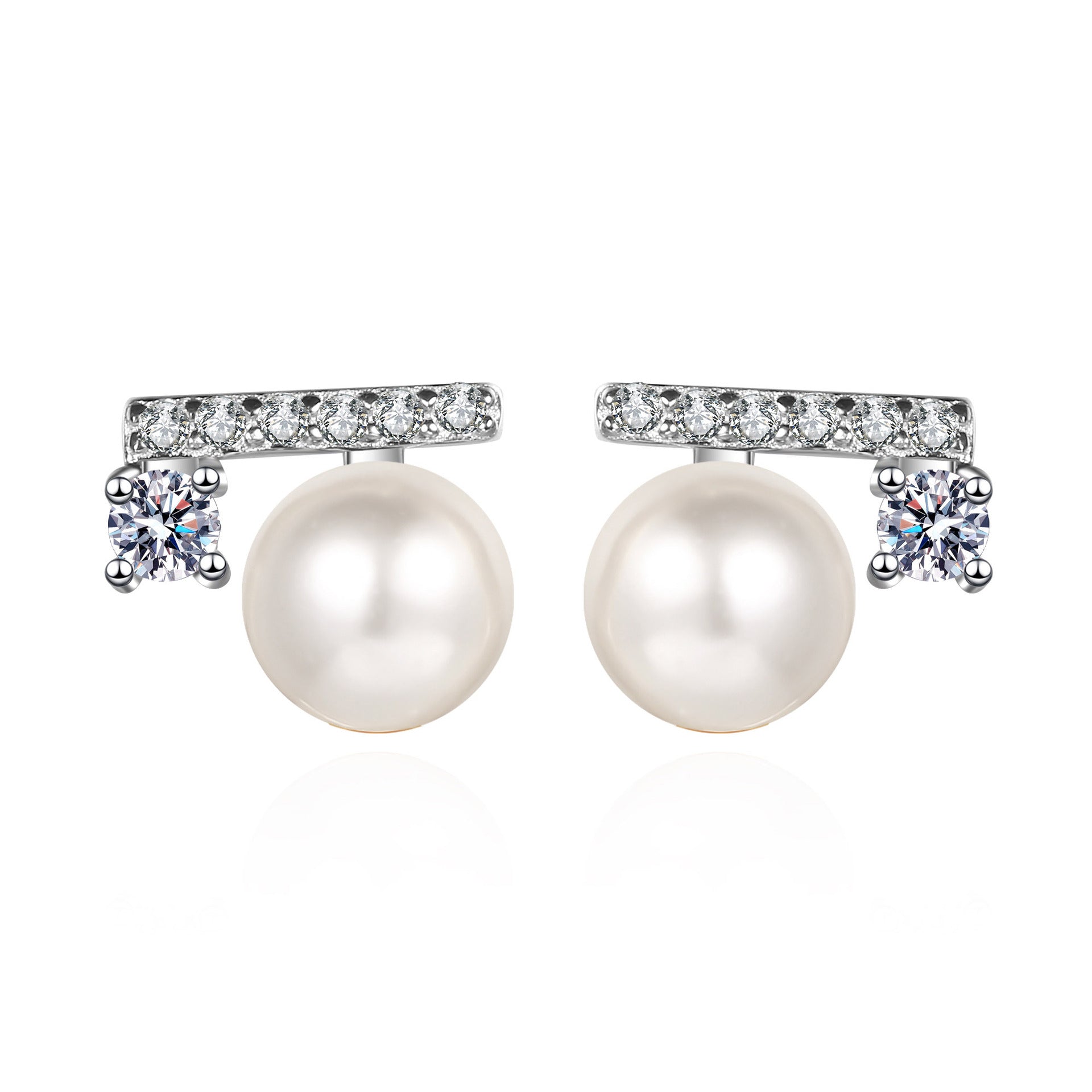 Pearl Earrings Studs - HERS
