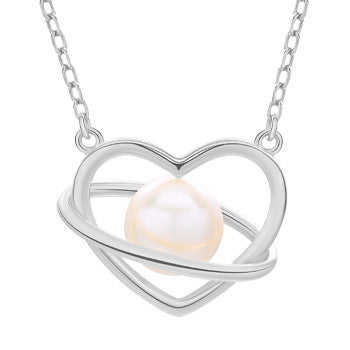 Pearl Necklace with Planet - HERS