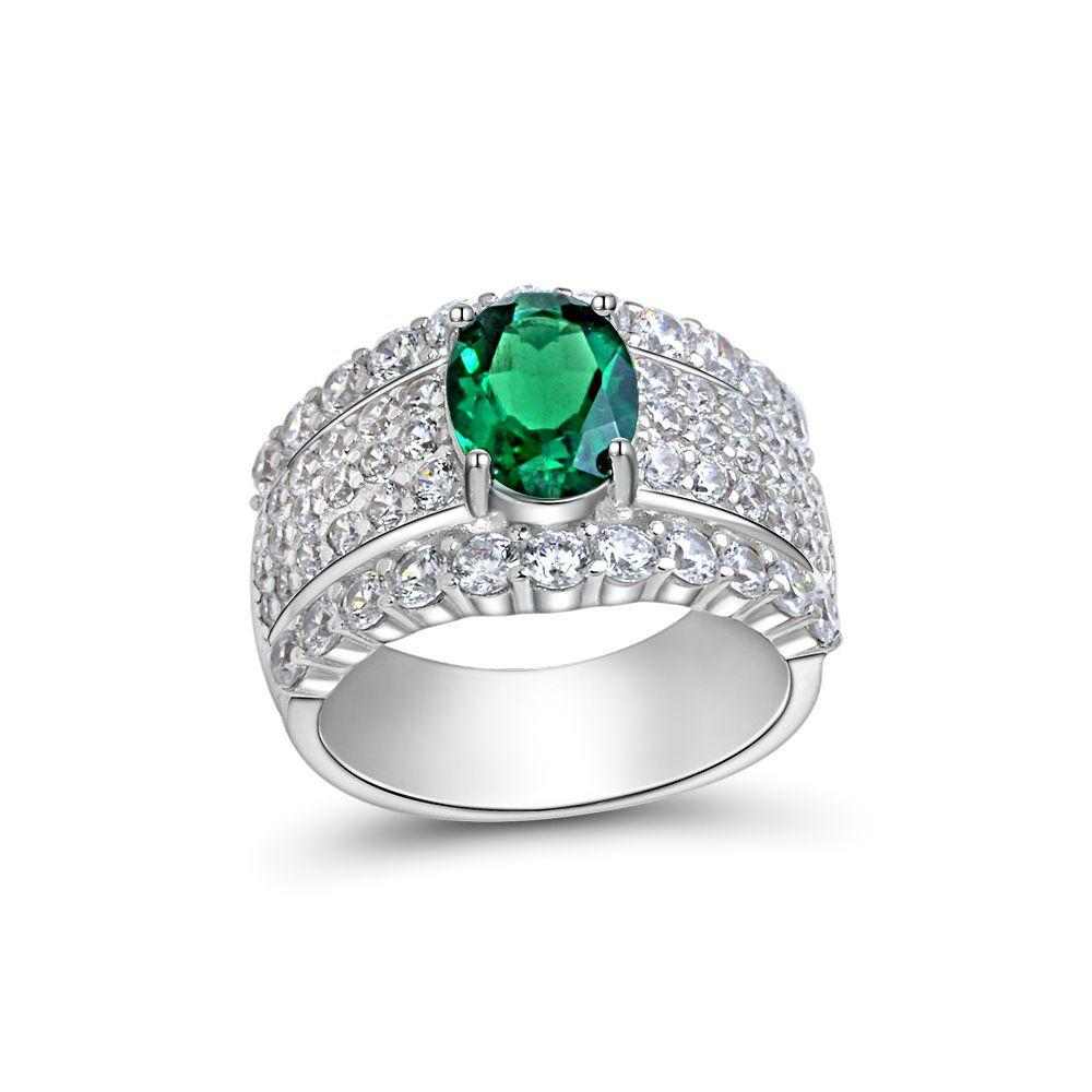 Vintage Emerald Ring Green Life - HER'S