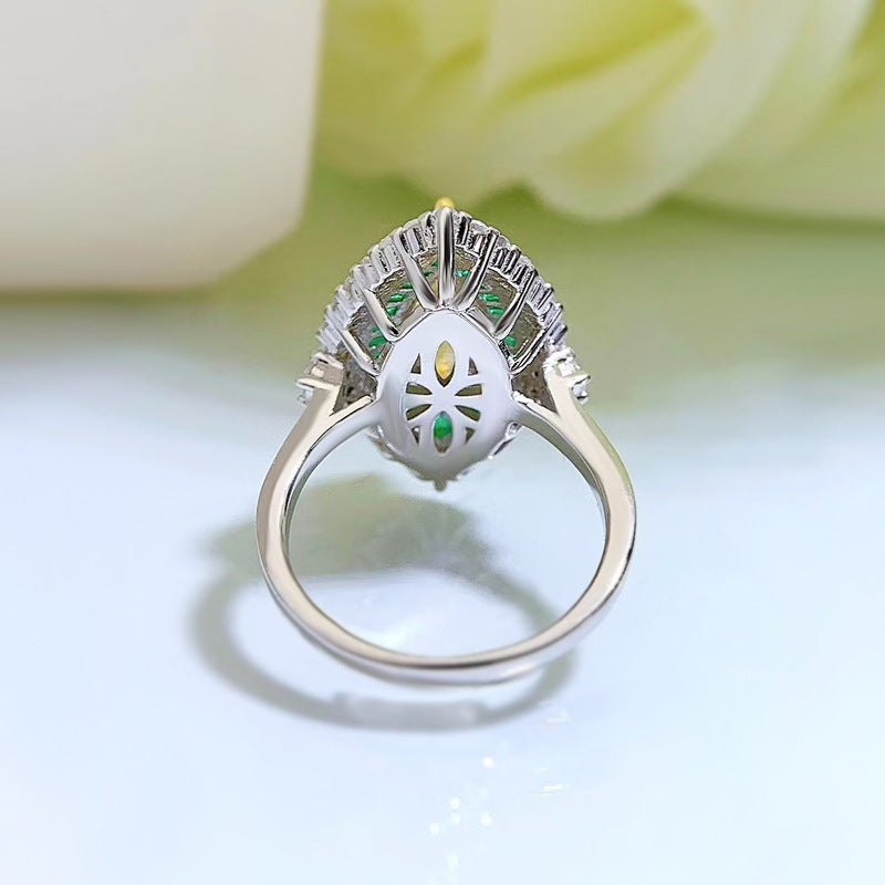Art Deco Marquise Engagement Ring - HERS