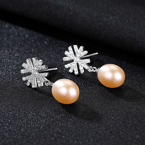 Pearl Wedding Earrings Vintage - HERS