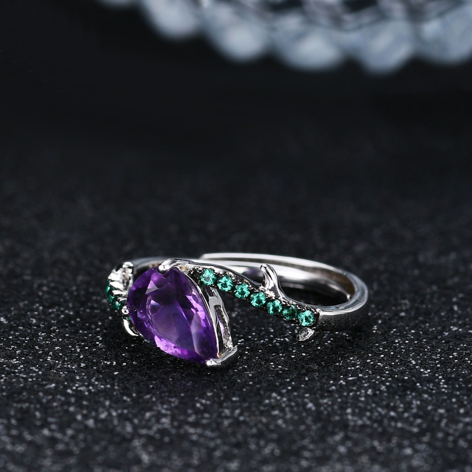 Natural Amethyst Ring - HERS