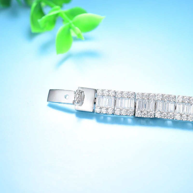 Baguette Diamond Bracelet - HERS