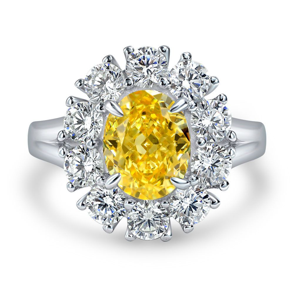 Yellow Canary Diamond Ring