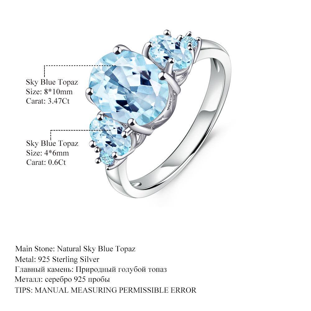 Light Blue Topaz Ring - HERS
