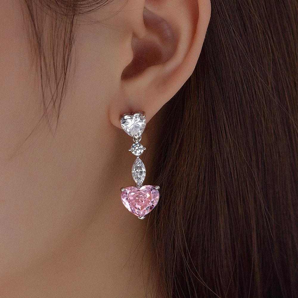 Pink Diamond Earrings - HERS