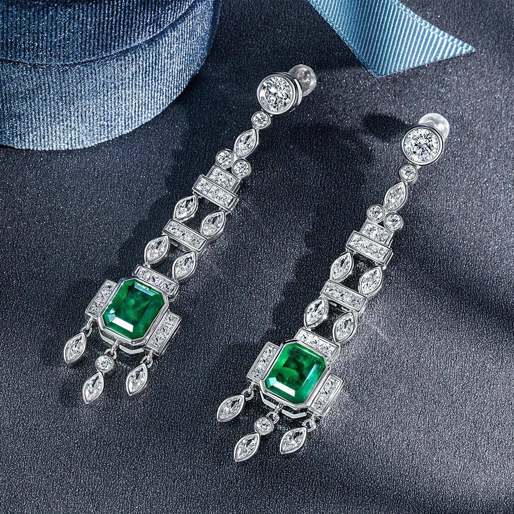 Colombian Emerald Earrings - HERS