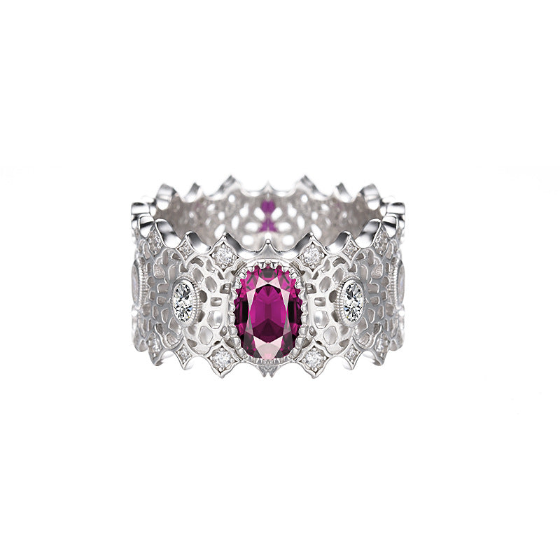 Vintage Ruby Band Ring