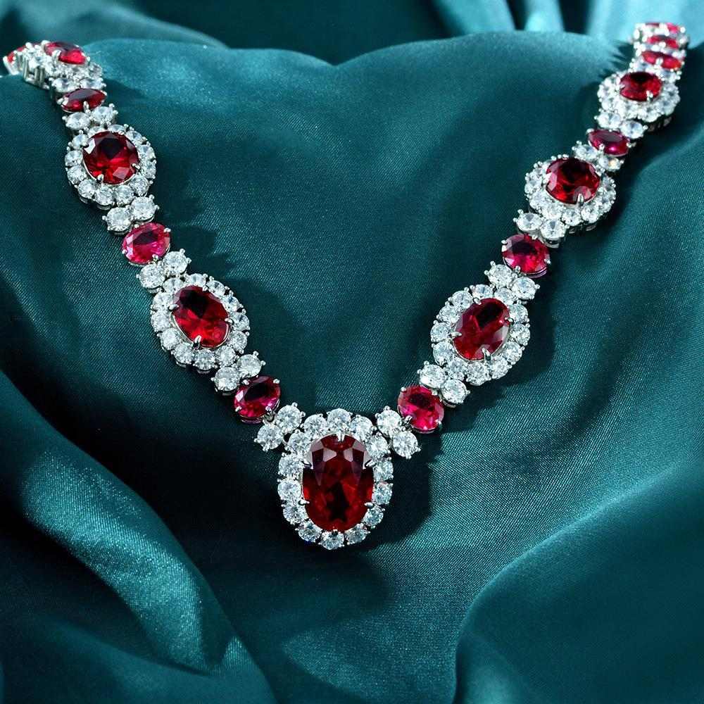 Classic with Passion Ruby Necklace - HER'S