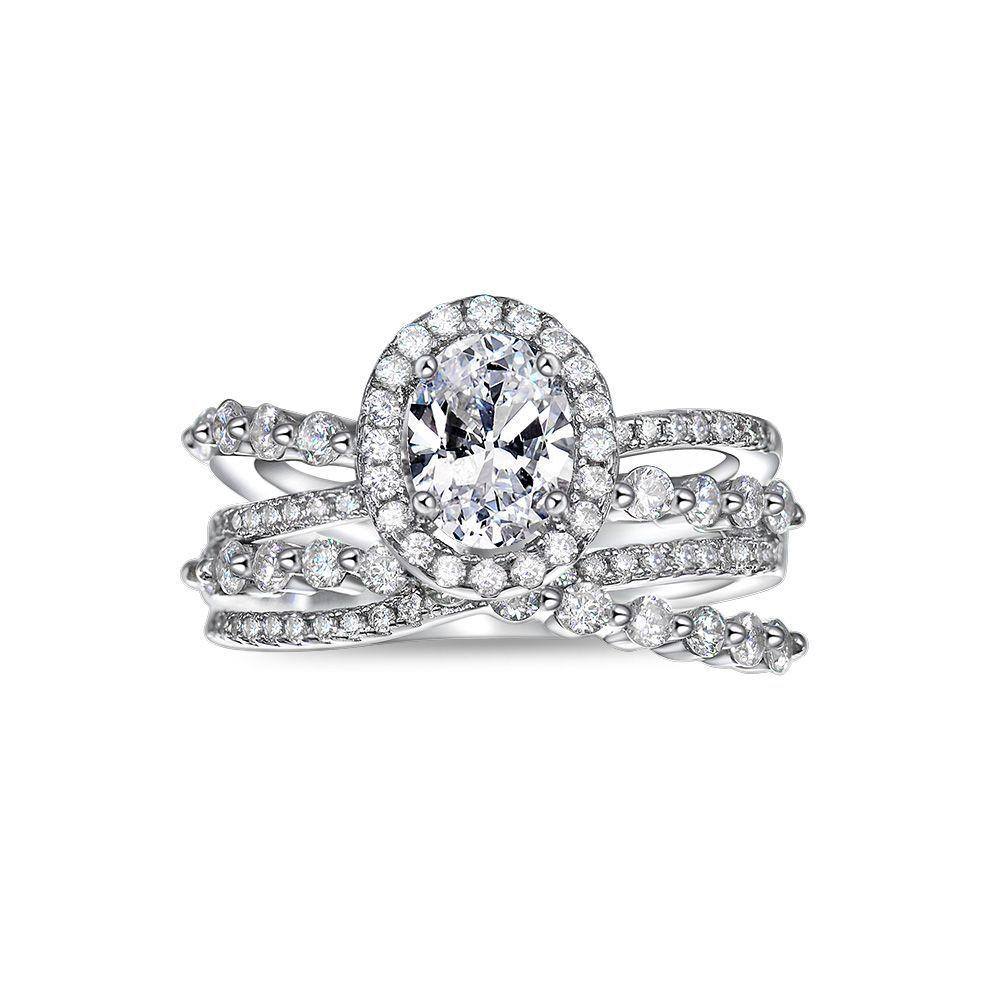 Oval Engagement Ring - HERS