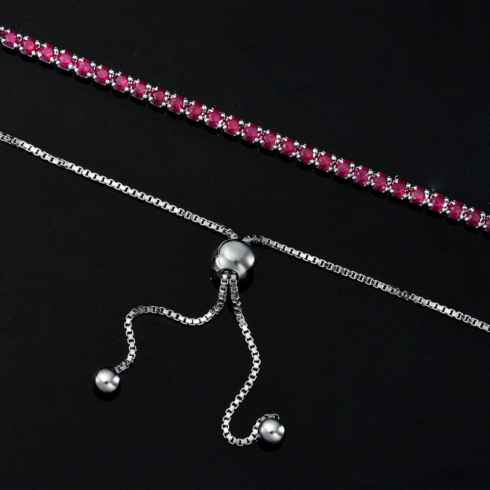 Adjustable Ruby Necklace - HER'S