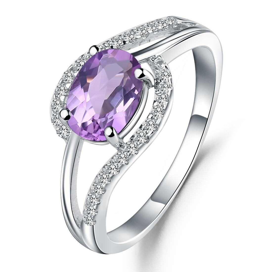 Amethyst Ring for Women - HERS
