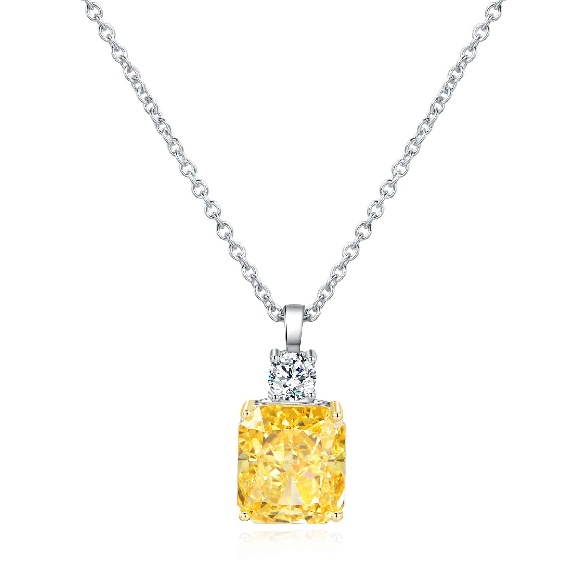 Single Diamond Necklace - HER'S