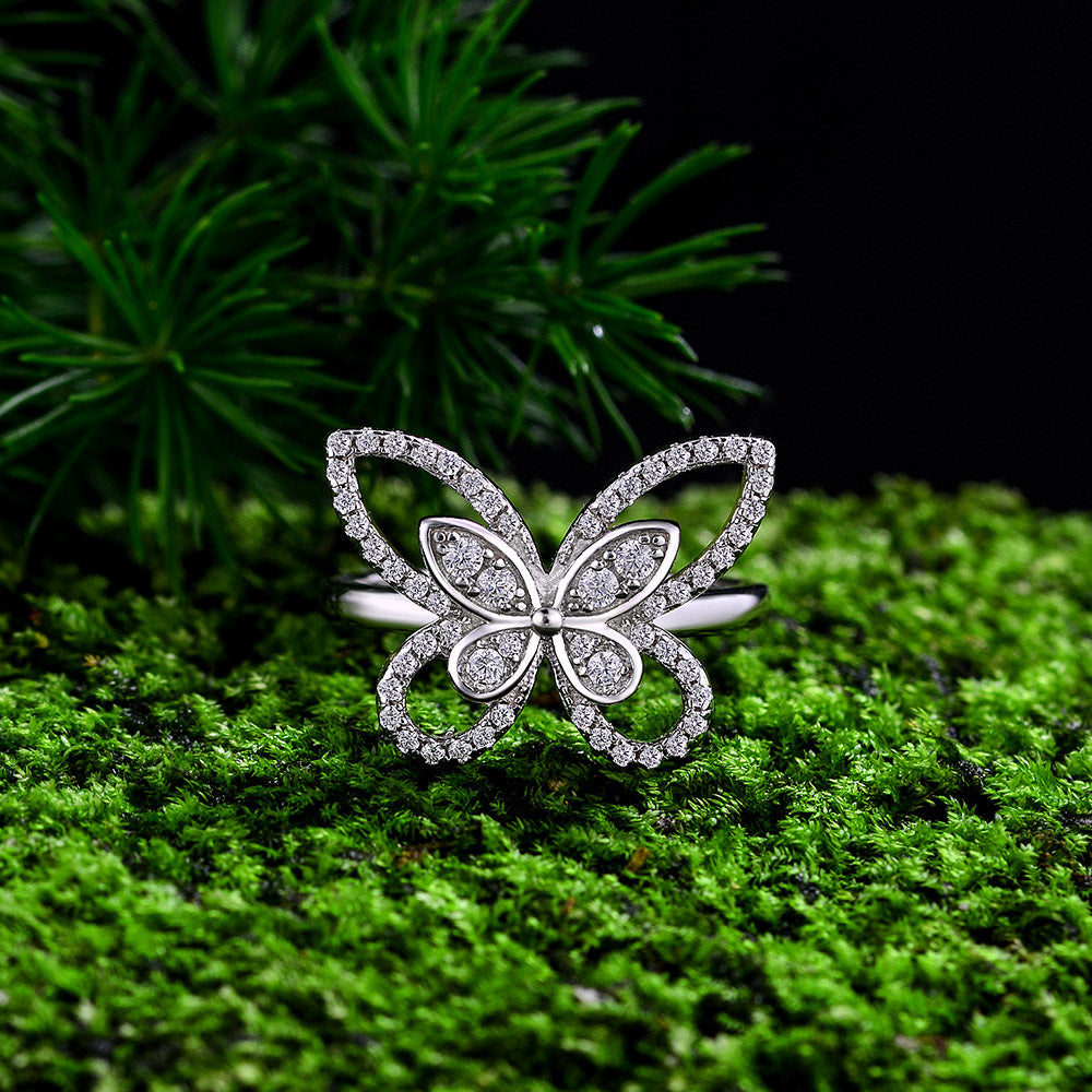 Butterfly Promise Ring - HERS