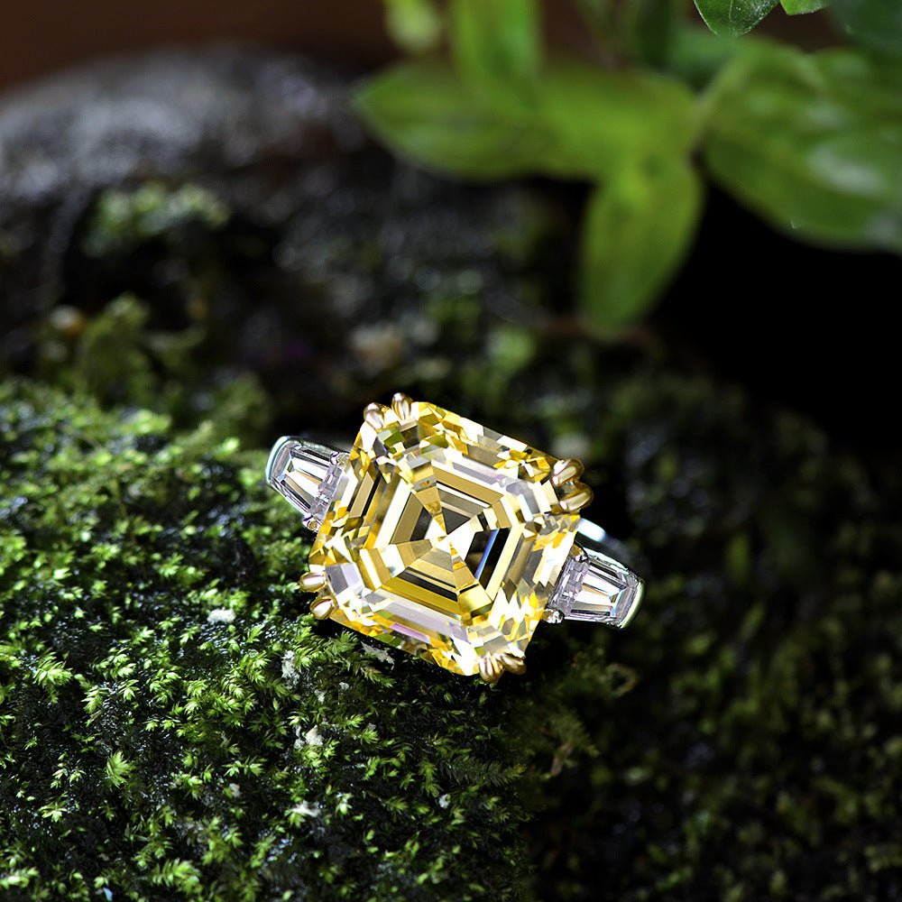 Yellow Diamond Rings Engagement
