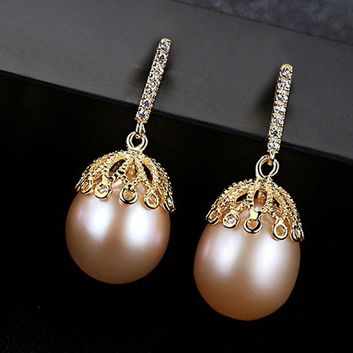 Big Pearl Earrings - HERS